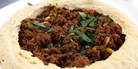 Hummus m/lammekjøttdeig